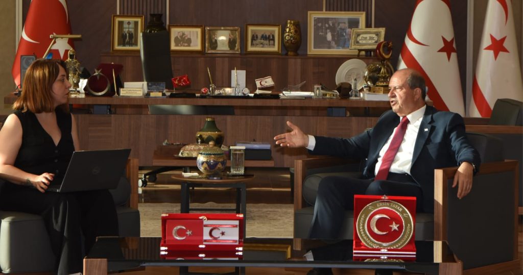 Tatar: “İki devletli siyaseti sürdürüyoruz, New York’a işbirliği odaklı bir toplantı için gidiyoruz”