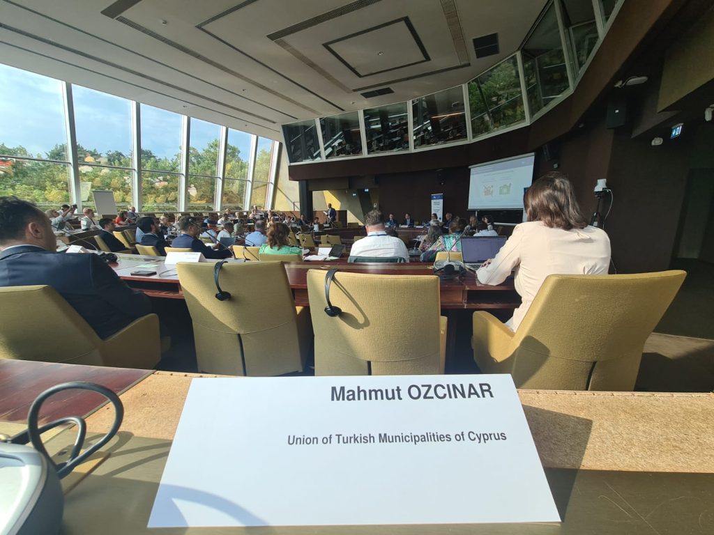 Başkan Özçınar, Strazburg’da toplantıya katıldı