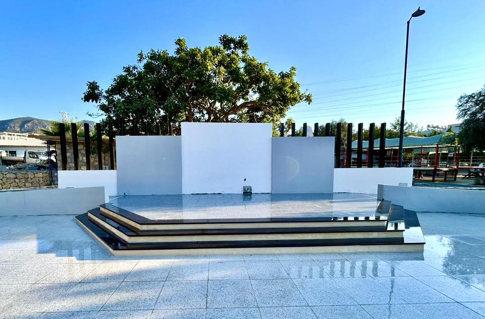 Girne Belediyesi Organizasyon alanı yenilendi