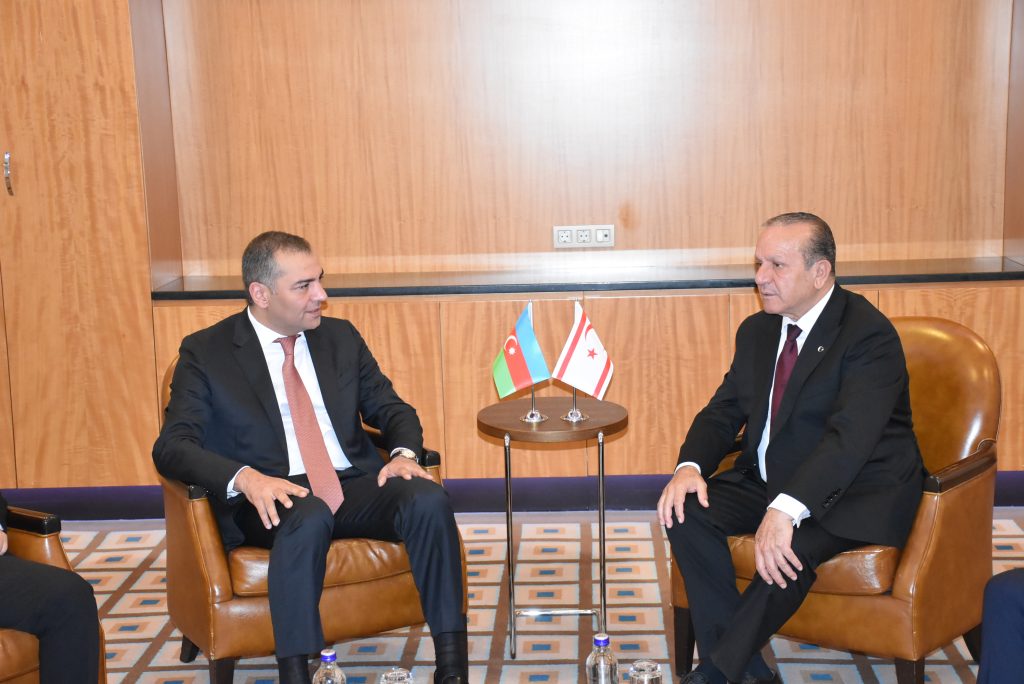 Ataoğlu ile Nağıyev, Ankara’da bir araya geldi: KKTC’nin tanıtımı için ortak adımlar