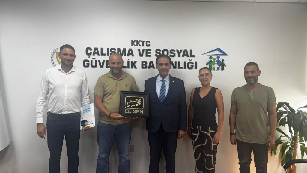 EL-SEN, Çalışma Bakanı Gardiyanoğlu’nu ziyaret etti