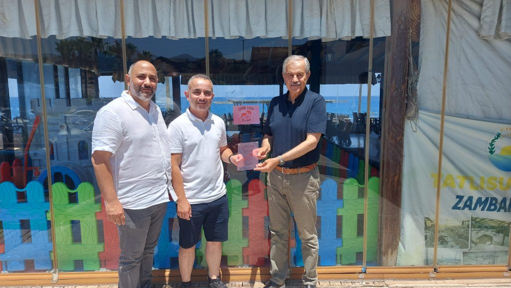 Çocuk Dostu Restoran Projesi’nin ilk belgesi Tatlısu Belediyesi’ne verildi