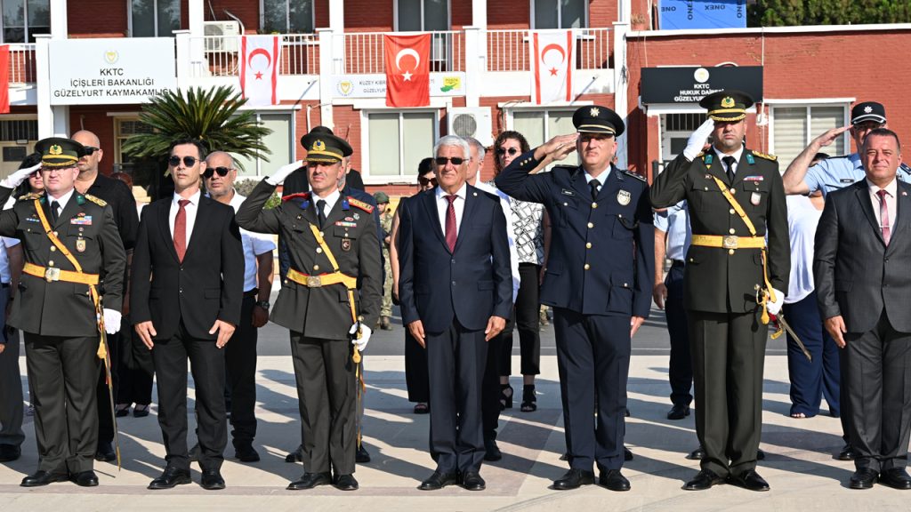 Güzelyurt’ta Temmuz Barış ve Özgürlük Bayramı Töreni