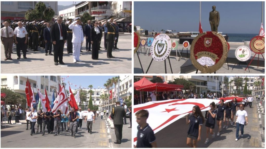 20 Temmuz Barış ve Özgürlük Bayramı Girne’de törenlerle kutlandı