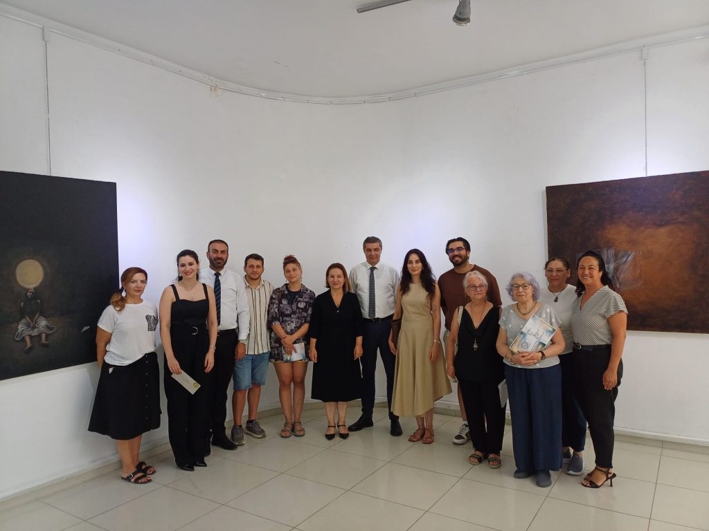 13’üncü Devlet Genç Sanatçılar Yarışması’nın sergisi Lefkoşa’da açıldı