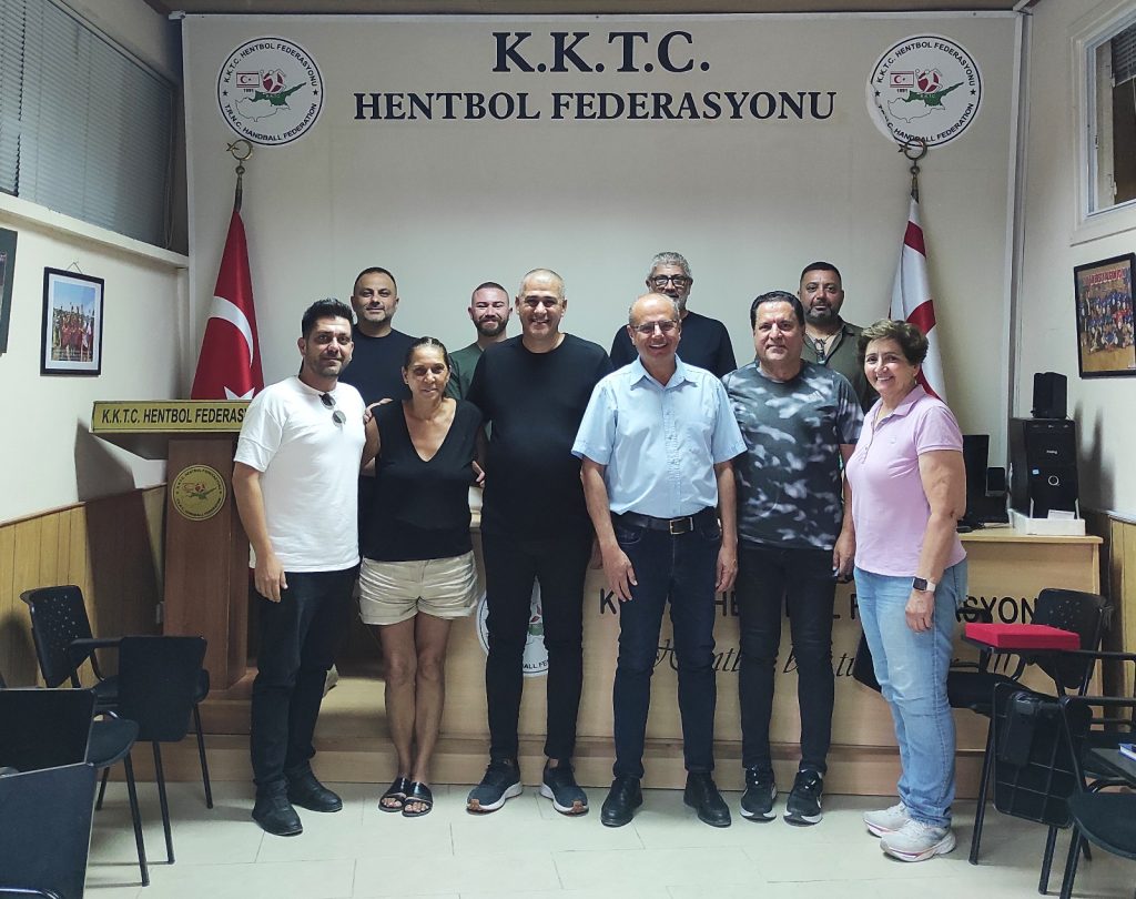 CTP Spor Komitesi, Hentbol Federasyonu’nu ziyaret etti