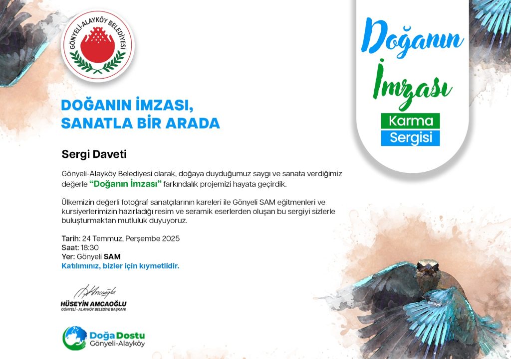 “Doğanın İmzası, Sanatla Bir Arada” karma sergisi yarın açılıyor