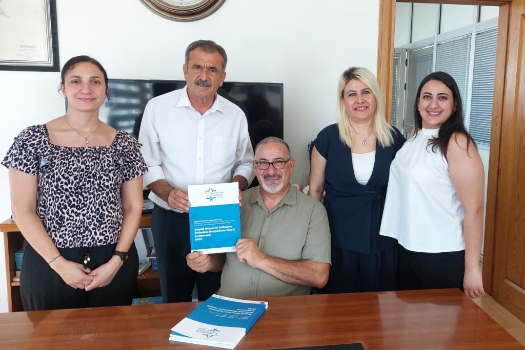 KTOÖD Başkanı Kibrit, Gazimağusa Belediye Başkanı Uluçay’ı ziyaret etti