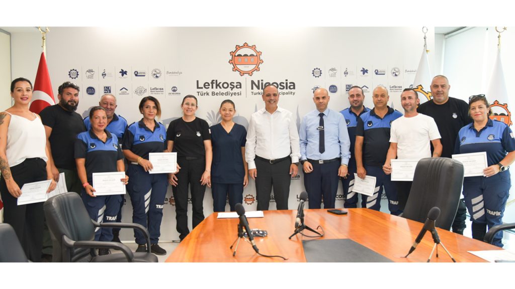 LTB Acil Müdahale Ekibi ilk yardım sertifikalarını aldı