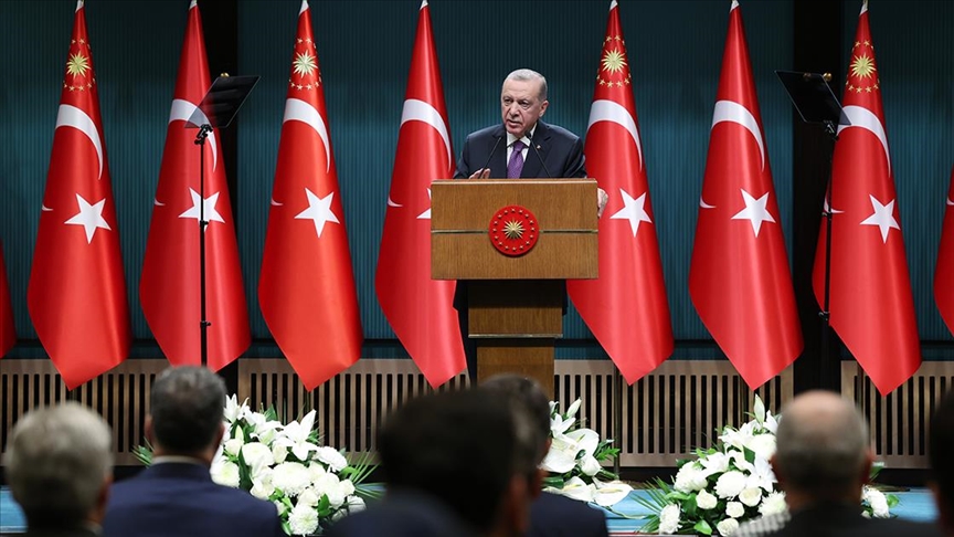 Erdoğan: “Kıbrıs Türk’ünün her zaman yanlarında olacağız”