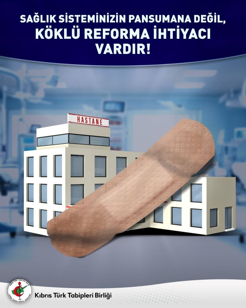 Tabipler Birliği: “Sağlıkta köklü reforma ihtiyaç var”