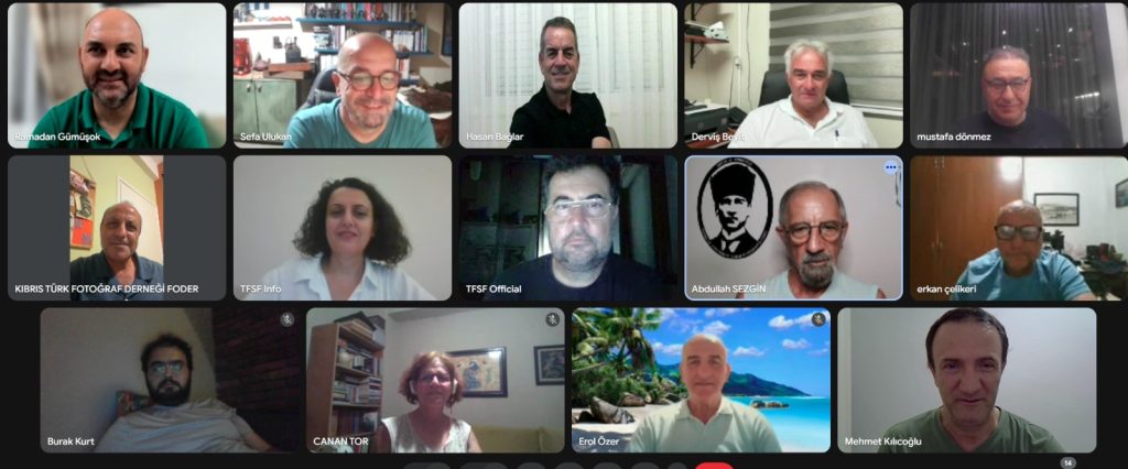 TFSF ile KKTC fotoğraf dernekleri tanışma toplantısı gerçekleştirdi