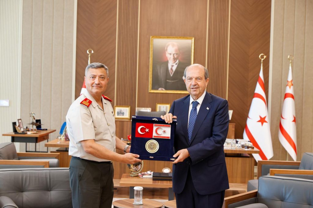 1 Ağustos Toplumsal Direniş Bayramı… Cumhurbaşkanı Tatar, Tümgeneral Görgülü’yü kabul etti