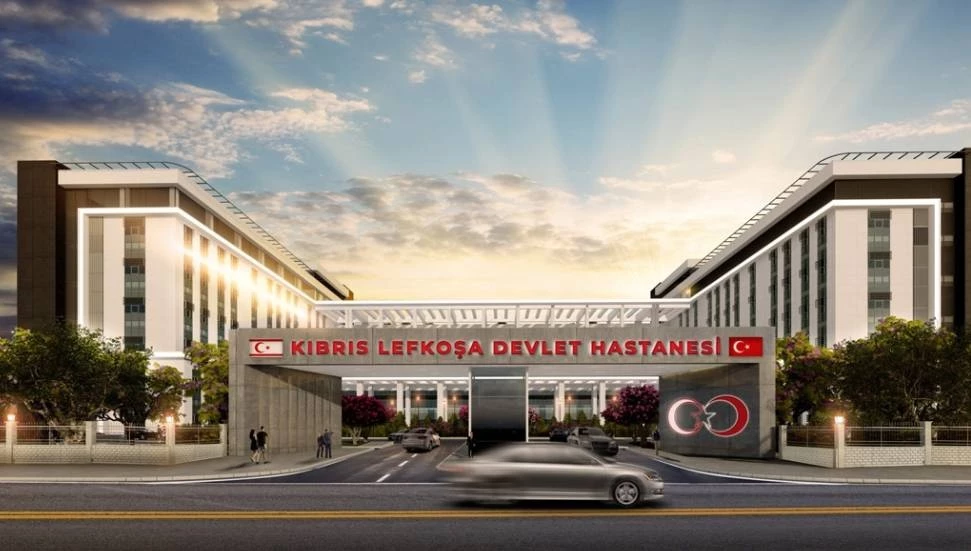 Lefkoşa’ya yapılacak yeni hastaneyle ilgili onay yasası Resmi Gazete’de