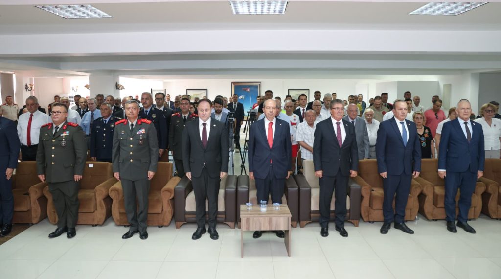 1 Ağustos Toplumsal Direniş Bayramı nedeniyle TMT Mücahitler Derneği’nde tören düzenlendi