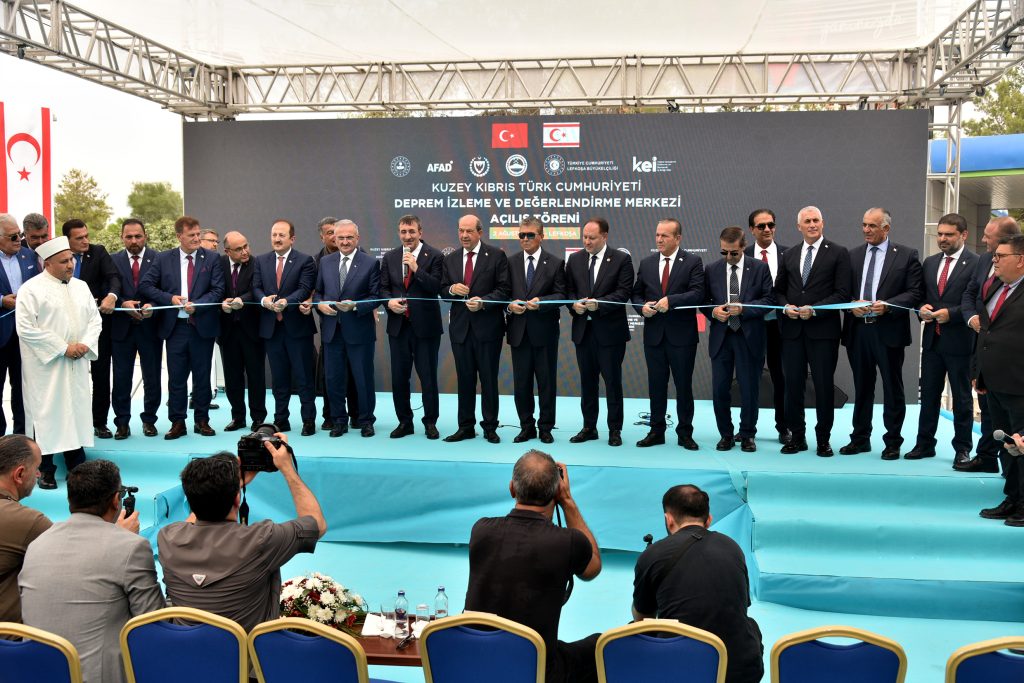 KKTC Deprem İzleme Merkezi açıldı