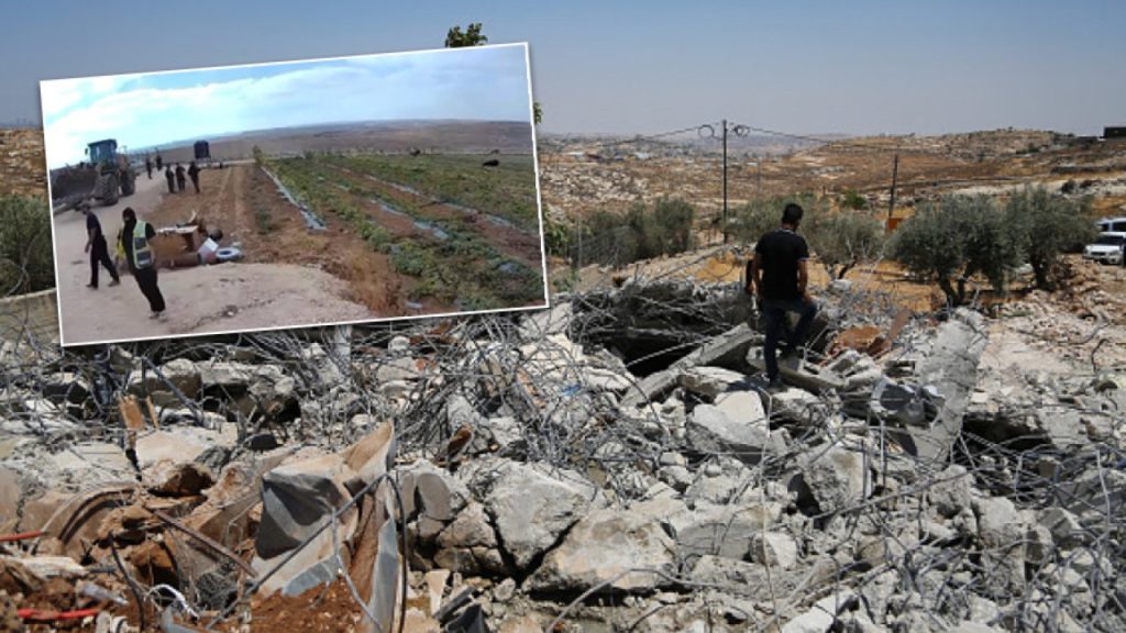 İsrail, Batı Şeria’da Filistin Tohum Bankası’na ait tesisleri buldozerlerle yıktı