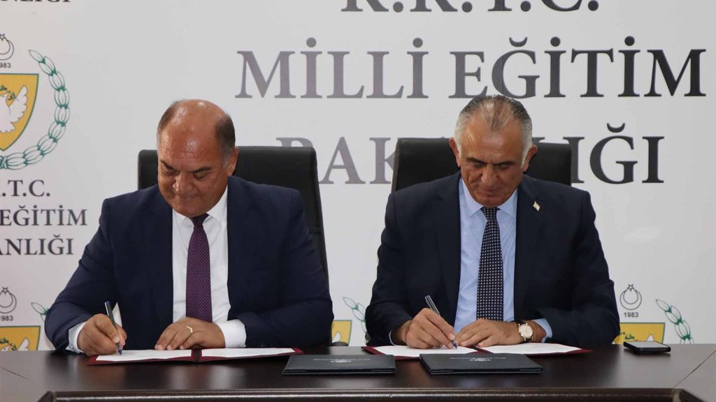Milli Eğitim Bakanlığı ile Değirmenlik- Akıncılar Belediyesi arasında iki ayrı protokol imzalandı