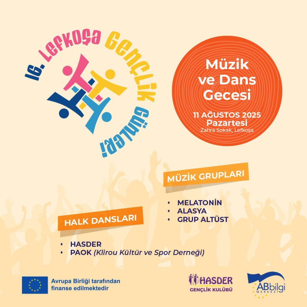 16.Lefkoşa Günleri kapsamında pazartesi akşamı Zahra Sokak’ta müzik ve dans gecesi düzenlenecek