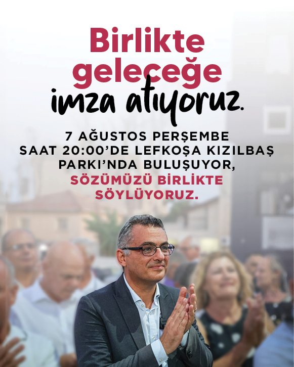 “Birlikte Geleceğe İmza Atıyoruz” sloganıyla bu akşam Kızılbaş Parkı’nda etkinlik düzenleniyor