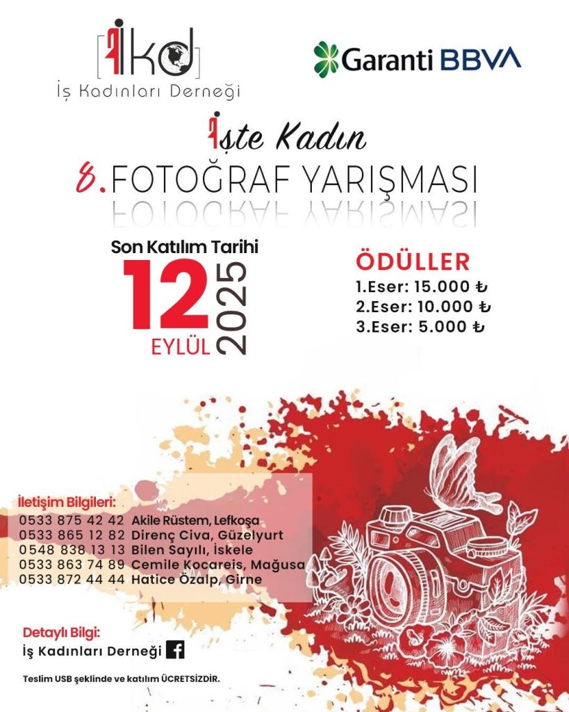 İşte Kadın Fotoğraf Yarışması için başvurular başladı