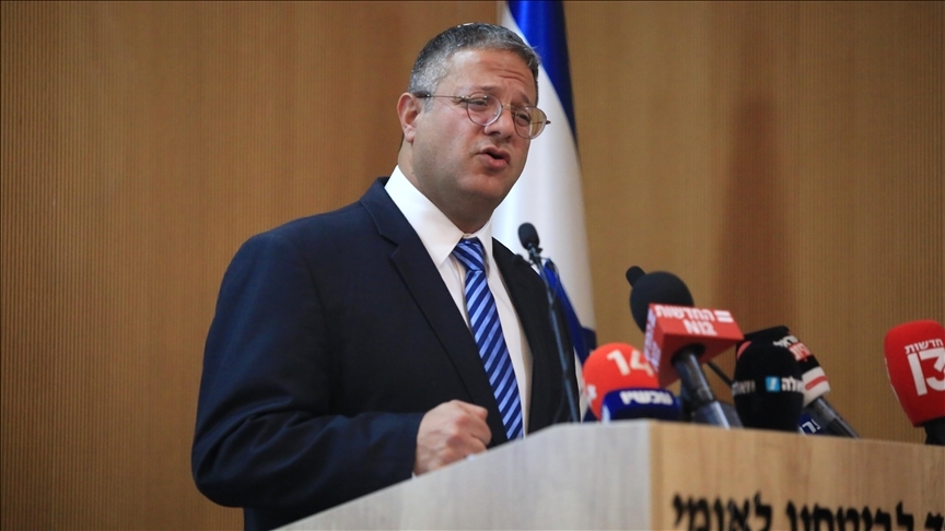 İsrailli aşırı sağcı Bakandan, Filistin yönetimini “devirme” tehdidi
