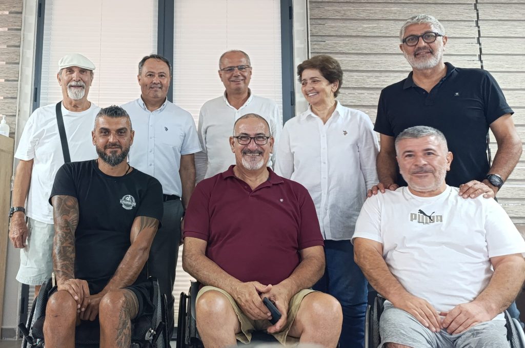 CTP Spor Komitesi Engelliler Spor Federasyonu’nu ziyaret etti