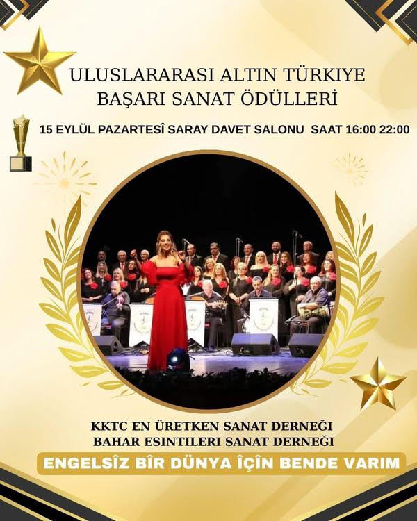 Bahar Esintileri Sanat Derneği TSM Korosu, İstanbul’da ödüle layık görüldü