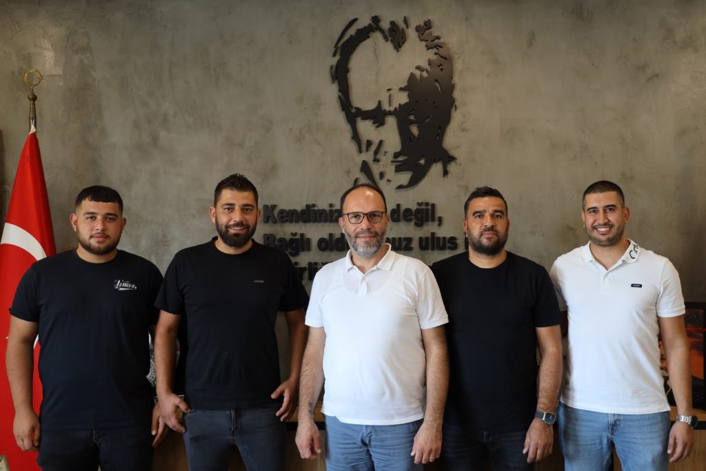 Topçuköy Bal ve Arıcılık Derneği İskele Belediyesi’ni ziyaret etti