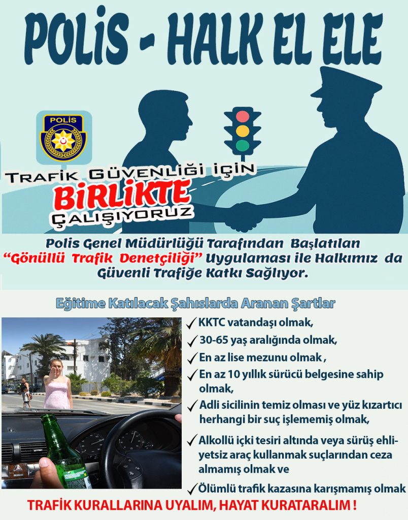 Gönüllü Trafik Denetçiliği’ne başvurmak için cuma son gün