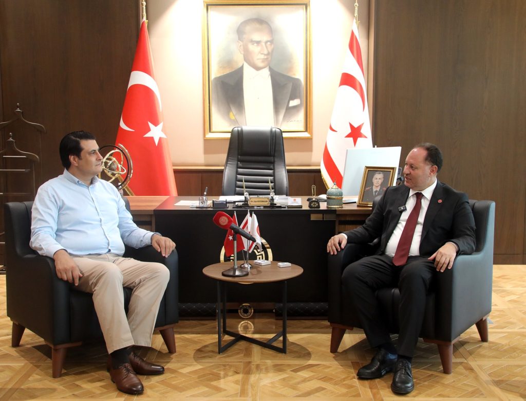 Öztürkler, Şehitkamil Belediye Başkanı Umut Yılmaz’ı kabul etti