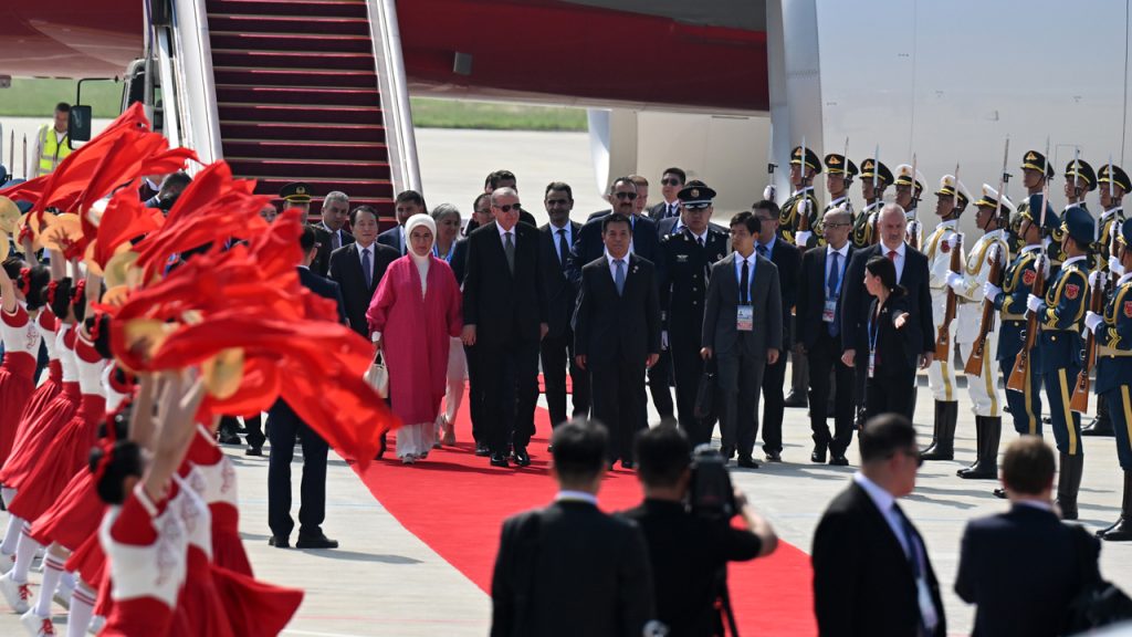 Türkiye Cumhurbaşkanı Erdoğan, Çin’e gitti