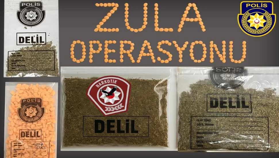 Alayköy’de “Zula Operasyonu”: 250 gram uyuşturucu ve 447 hap ele geçirildi