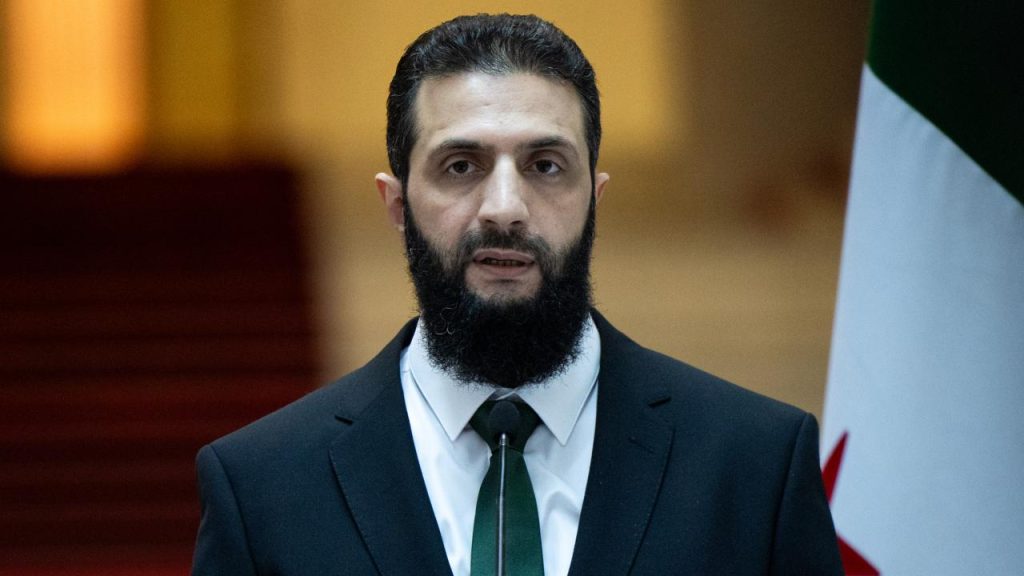 Ahmed Şara ABD’ye gidiyor