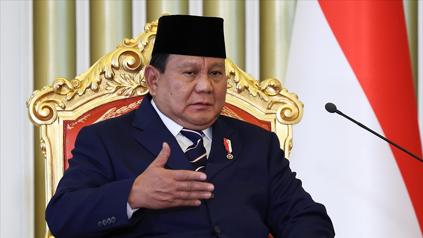 Endonezya Cumhurbaşkanı Subianto, İsrail’i Filistin’i tanıdığı zaman tanıyacağını açıkladı
