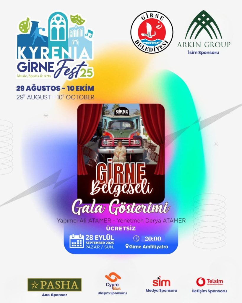 Girne Belgeseli Gala Gösterimi bu akşam