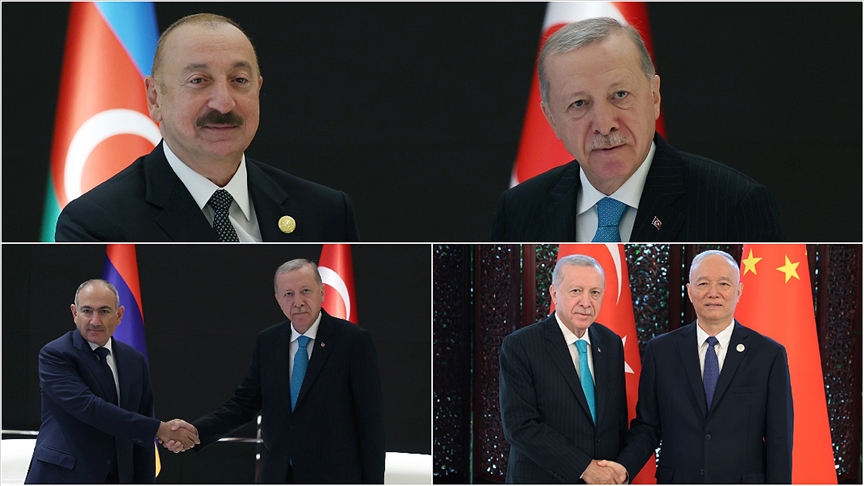 Türkiye Cumhurbaşkanı Erdoğan, Çin’de ikili görüşmelerini sürdürüyor