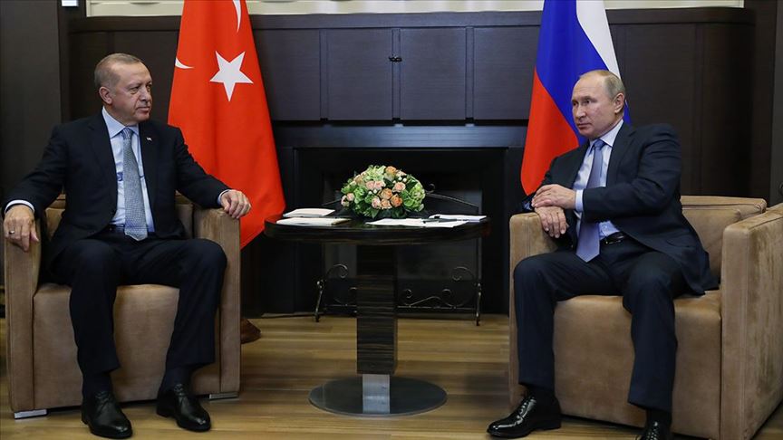 Türkiye Cumhurbaşkanı Erdoğan, Rusya Devlet Başkanı Putin ile görüştü
