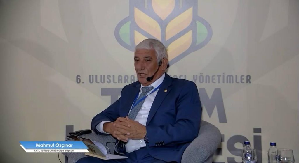 Özçınar, Türkiye’de tarım konulu panele katıldı