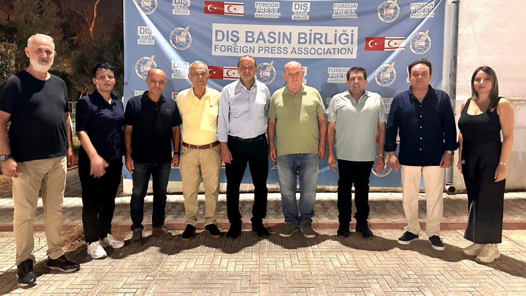 TGF Genel Başkanı Karaca ve ÇGC Başkanı Esendemir’den Dış Basın Birliği’ne ziyaret