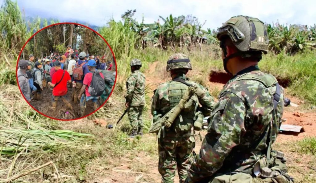 Kolombiya’da 45 asker yaklaşık 600 kişilik grup tarafından alıkonuldu