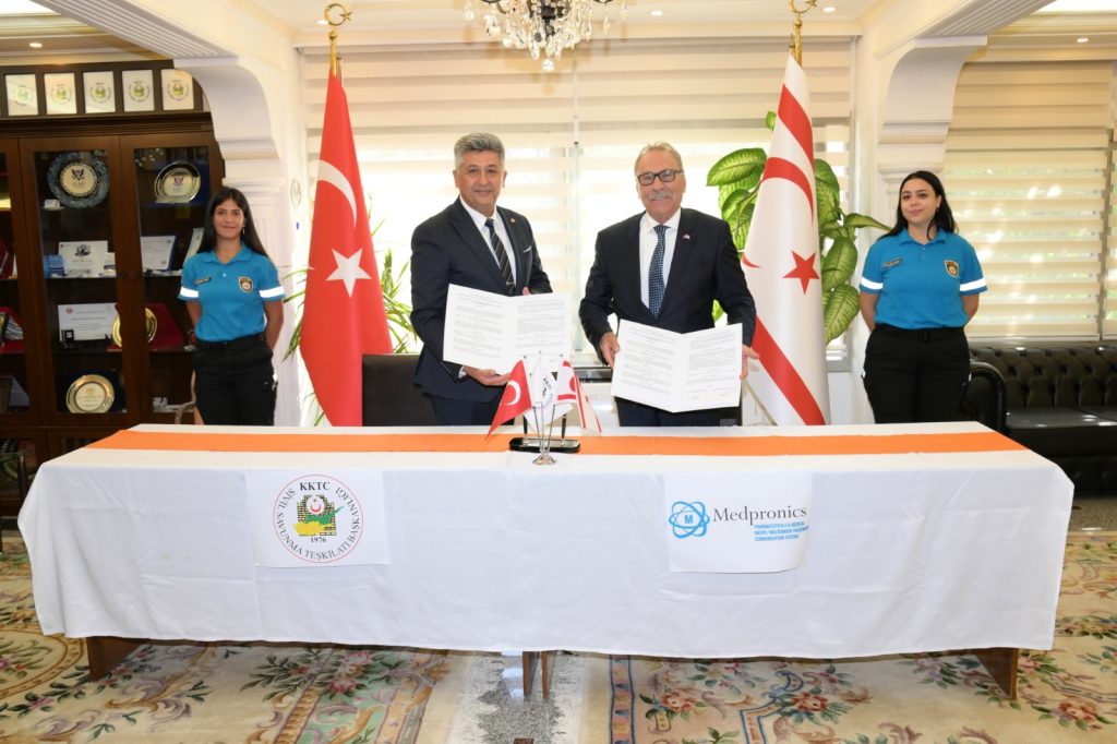 Sivil Savunma Teşkilatı Başkanlığı ile MEDPRONICS arasında işbirliği protokolü imzalandı