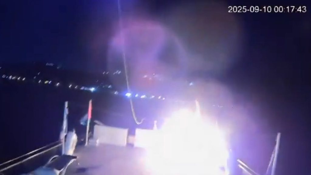 Küresel Sumud Filosu’na yeni bir İHA saldırısı düzenlendi