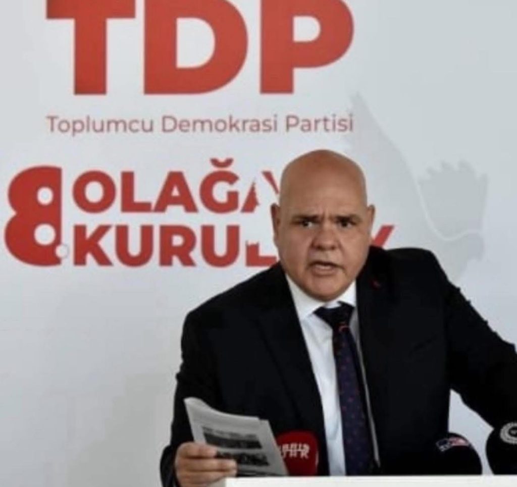 TDP Genel Sekreteri Özkunt’tan eleştiri