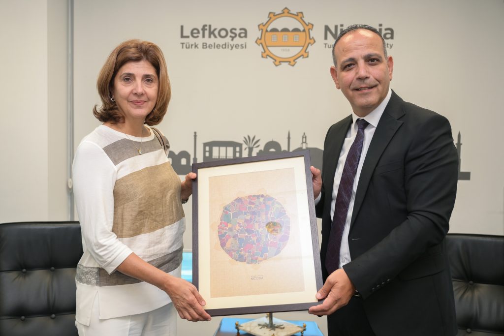 Harmancı, BM Genel Sekreteri’nin Kıbrıs Kişisel Temsilcisi Holguin ile bir araya geldi