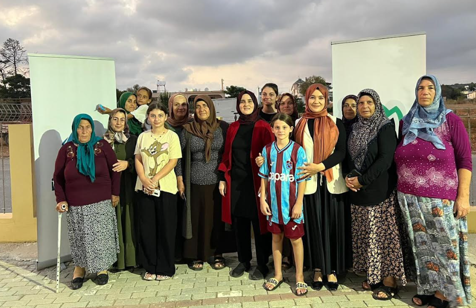 Muhit Vakfı’ndan Geklincik ve Boltaşlı köylerindeki kadınlara yönelik seminer