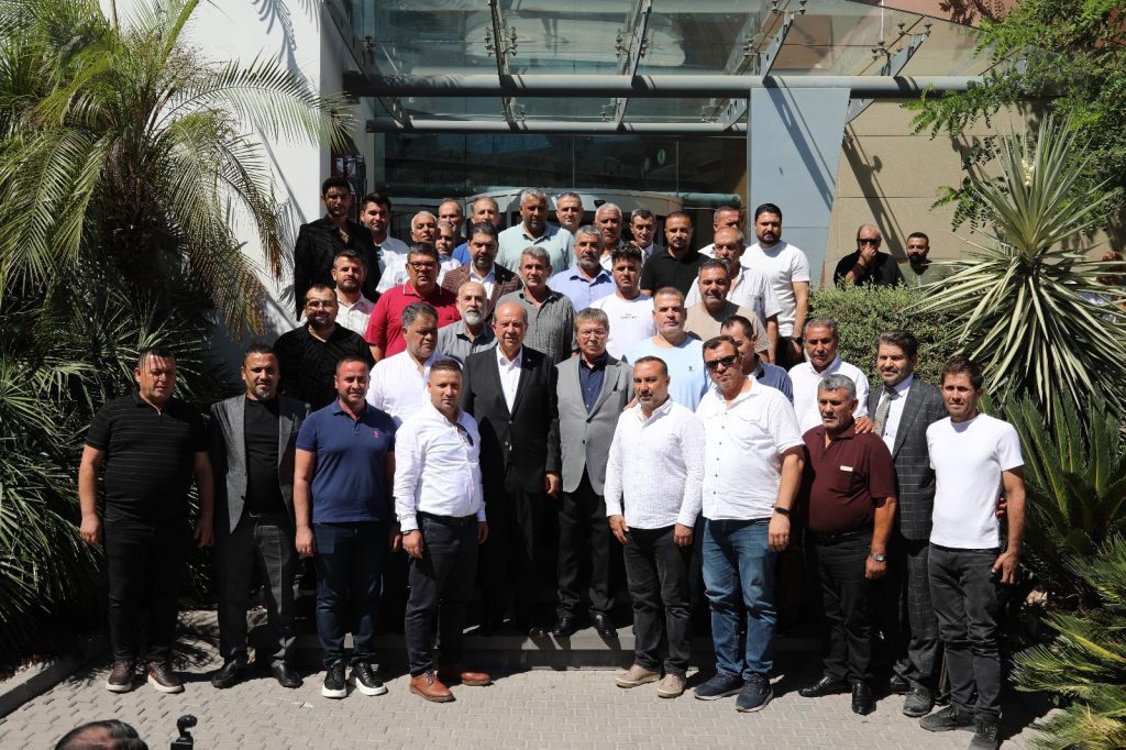 Hataylı iş adamlarından Ersin Tatar’a tam destek