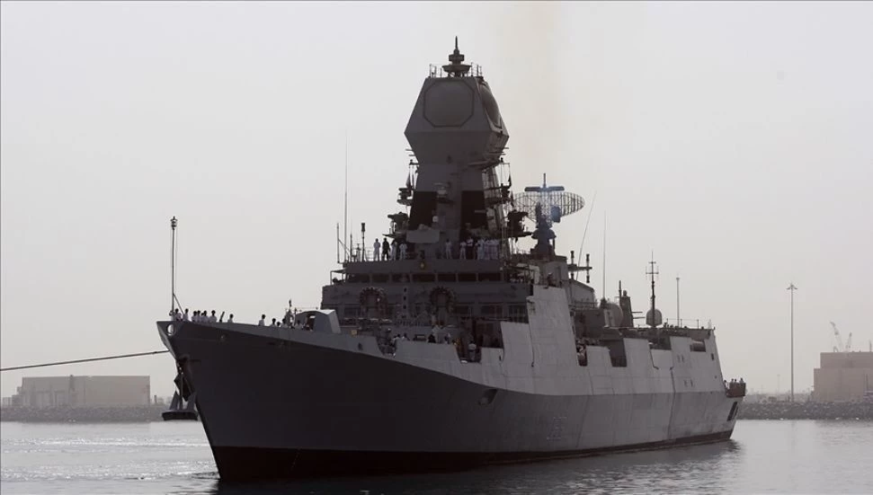 Hindistan savaş gemisi INS Trikand, Limasol’da ortak tatbikat için demirledi