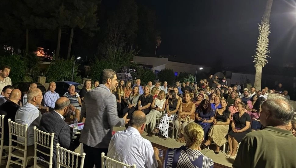 UBP, Akdoğan Örgütü’nde partililerle bir araya geldi: Tereddütsüz Tatar, tereddütsüz yeni siyaset!