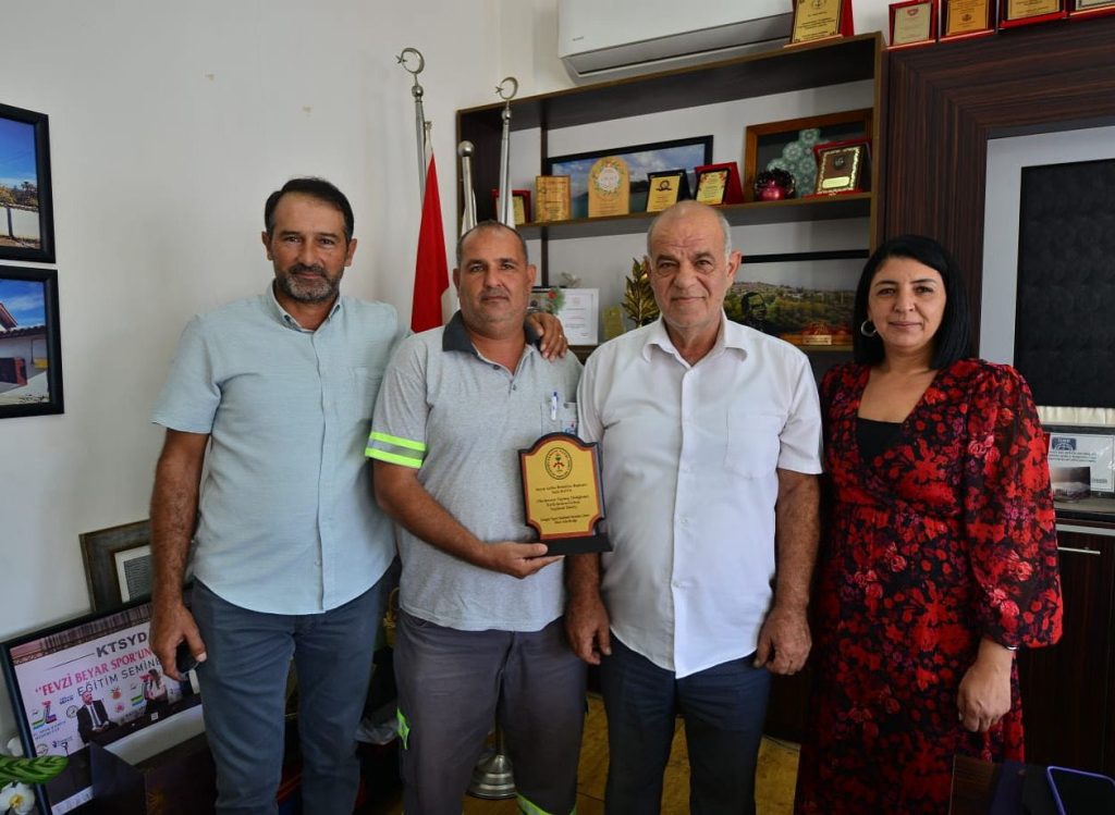 Cengiz Topel Endüstri Meslek Lisesi’nden Lefke Belediyesi’ne ziyaret